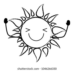 kawaii sun  icon