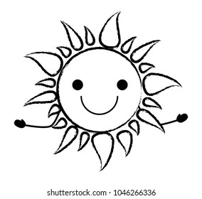 kawaii sun  icon
