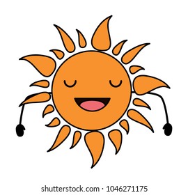 kawaii sun  icon