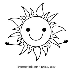 kawaii sun  icon