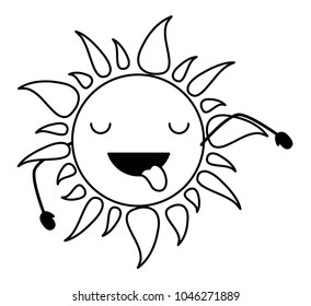 kawaii sun  icon
