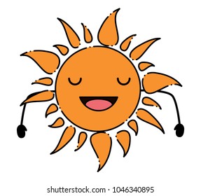 kawaii sun  icon