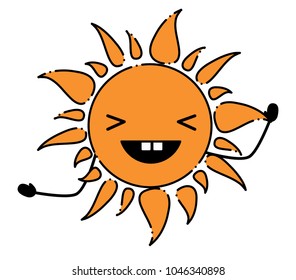 kawaii sun  icon