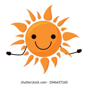 kawaii sun  icon