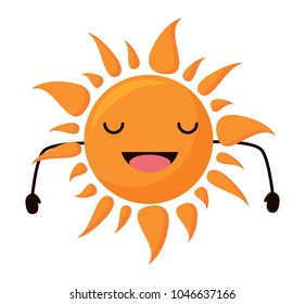 kawaii sun  icon