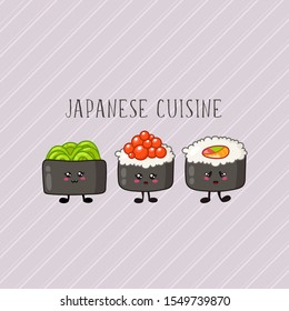Sushi Roll Cartoon High Res Stock Images Shutterstock