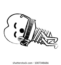 kawaii tooth icon image
