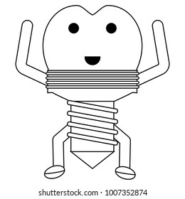 kawaii tooth icon image