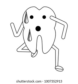 kawaii tooth icon image