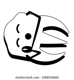 kawaii tooth icon image