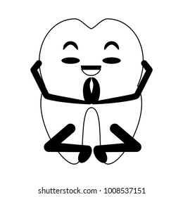 kawaii tooth icon image