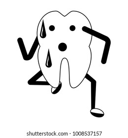 kawaii tooth icon image