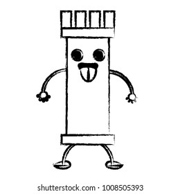 Kawaii tower icon