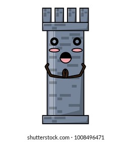 Kawaii tower icon image