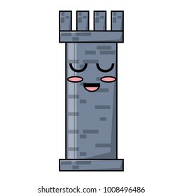 Kawaii tower icon image