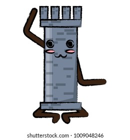 Kawaii tower icon image
