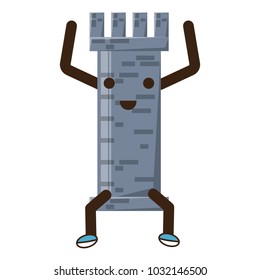 Kawaii tower icon image