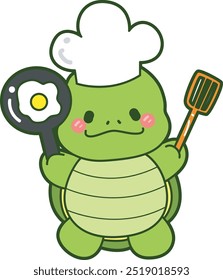 Kawaii turtle daily life sticker cute.
Cute turtle mascot illustrations.
Turtle want to cooking egg
