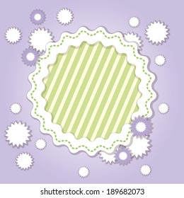 kawaii vector card