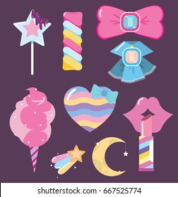 Kawaii Vector Graphics Pack