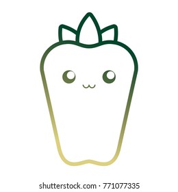 kawaii vegetables design concept