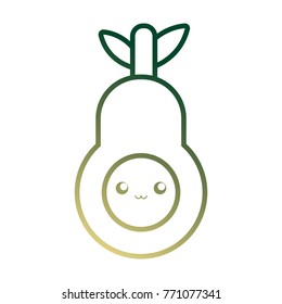 kawaii vegetables design concept