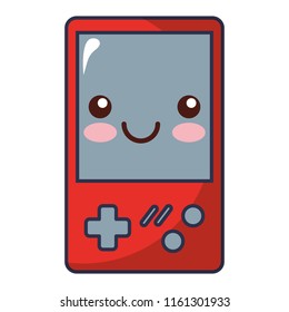 kawaii video game console cartoon