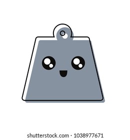 kawaii weight icon image