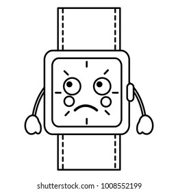 kawaii wrist watch bracelet square cartoon