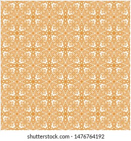 Kawung Seamless Pattern Background Vector