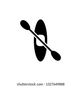 kayak, canoe icon 