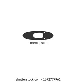 kayak canoe logo design with minimalist style