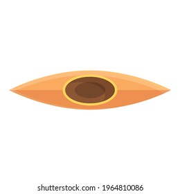 Kayak icon. Cartoon of Kayak vector icon for web design isolated on white background