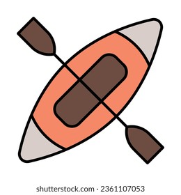 Kayak Icon Design For Personal And Commercial Use.