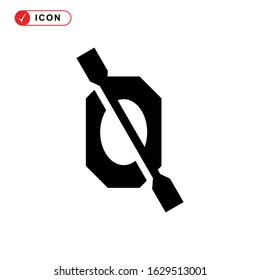 kayak icon or logo isolated sign symbol vector illustration - high quality black style vector icons
