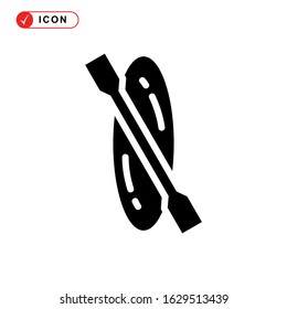 kayak icon or logo isolated sign symbol vector illustration - high quality black style vector icons
