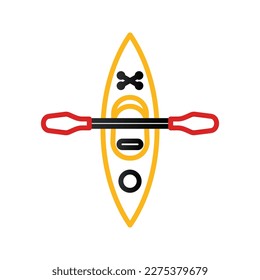 Kayak icon. sign for mobile concept and web design. vector illustration