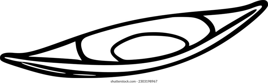 kayak icon vector symbol design illustration