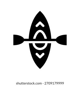 Kayak Icon Vector Symbol Design Illustration
