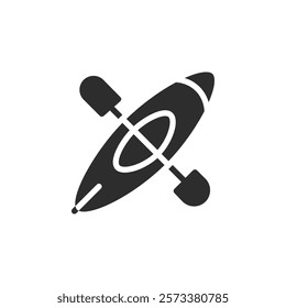 kayak icon web design in vector