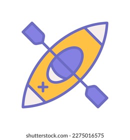 kayak icon for your website design, logo, app, UI.