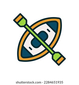 kayak icon for your website, mobile, presentation, and logo design.