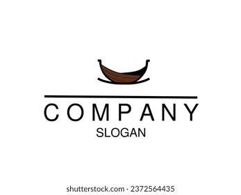 kayak, row boat, and canoe logo design
