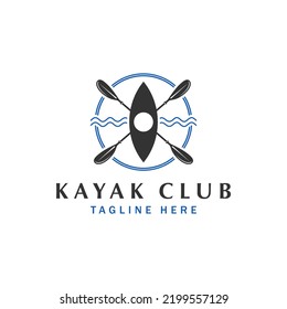 Kayak Sport Logo Design Your Company Stock Vector (Royalty Free ...