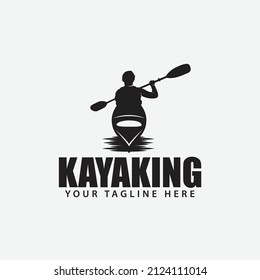 kayake logo design vector template