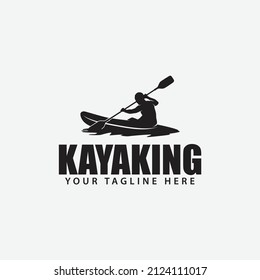 kayake logo design vector template