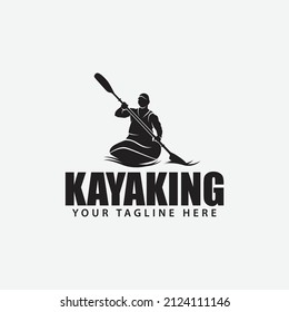 kayake logo design vector template