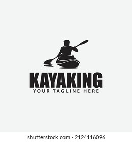 kayake logo design vector template