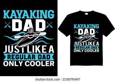 Kayaking T-shirt Design Vector Free Download All File