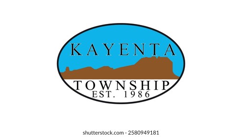 Kayenta, Arizona Flag Vector Illustration Premium Quality